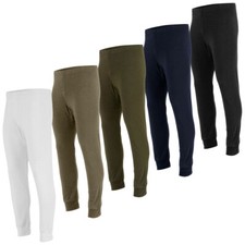 Highlander Mens Thermal Long Johns Lightweight Soft Warm Breathable Base Layer