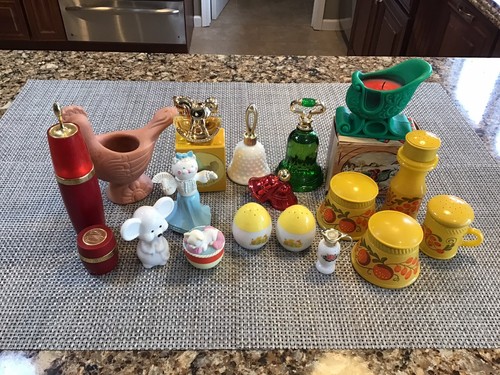 Avon vintage bottles - avon,