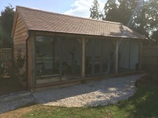 3 Bay Oak Framed Garage Kit -