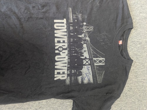 Tower power black shirt - tower, of