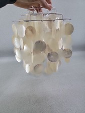 Capiz Shell 3 Tier Pendant
