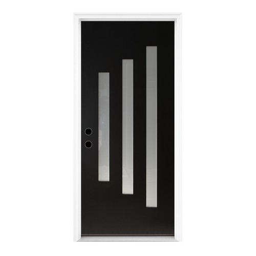 Inch frp front door black - 80,