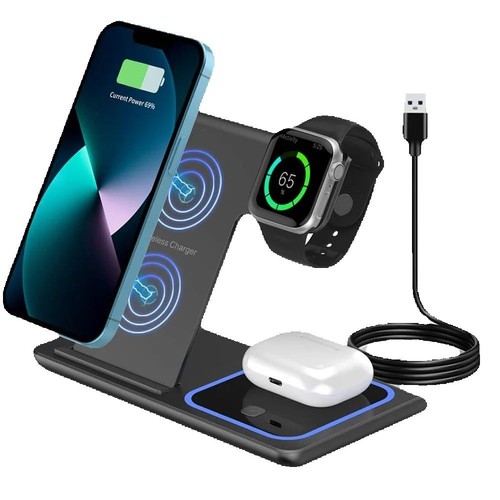 3in1 fast wireless - wireless, charger