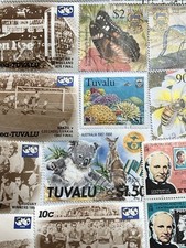 Tuvalu different used - 50,