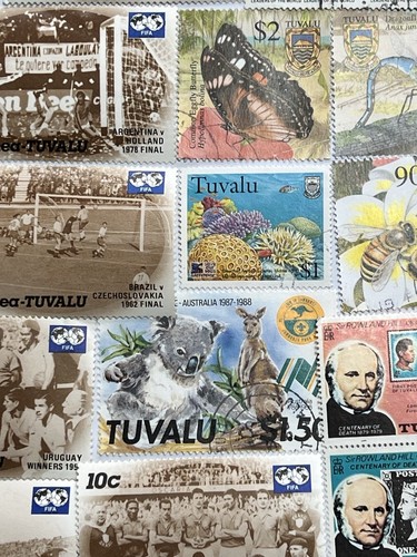 Tuvalu different used - different,