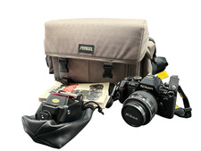 Nikon F-501 with AF Nikkor