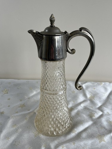 Vintage silver plate mounted - silver,