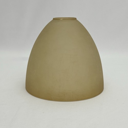 Painted linen glass dome - painted,