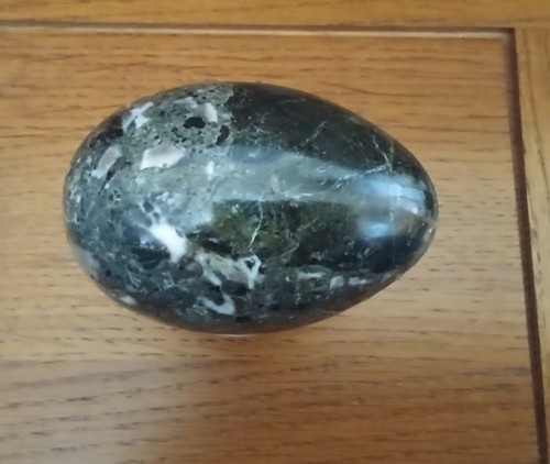 Polished stone egg indigo - polished,
