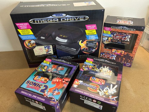Sega megadrive console diorama - sega,