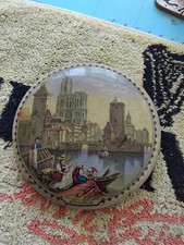 Antique Prarrware  Pot Lid   '
