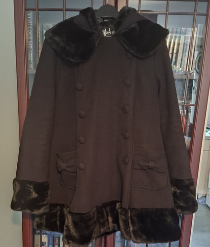 Hell bunny winter coat - hell,