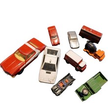Collection Of Vintage Corgi Vehicles Die Cast Toys X 9 Cars Starsky & Hutch,Bond