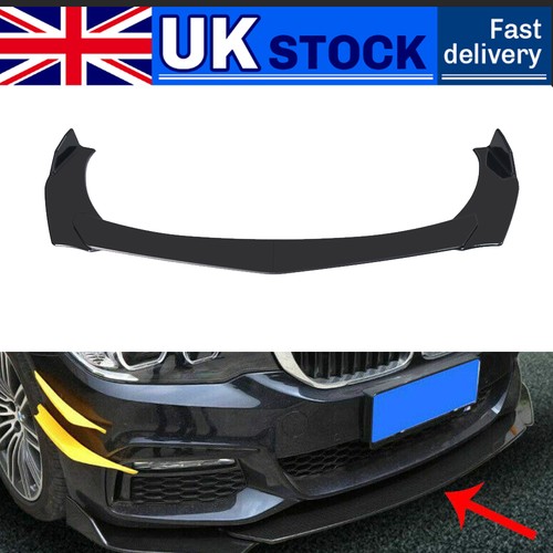 Front bumper lip spoiler - front,