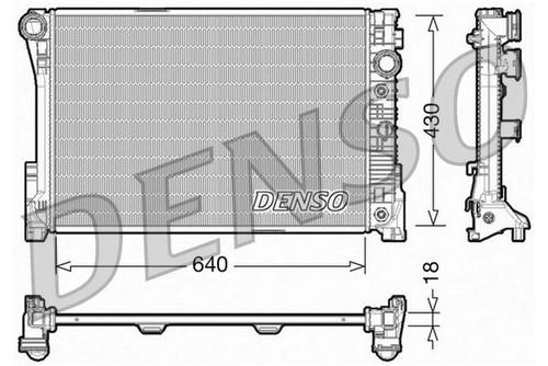 Engine cooling radiator fits - engine,