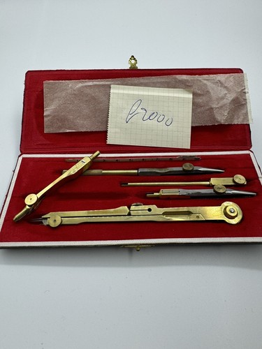 Antique brass compass - antique,