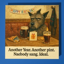 Scottish Terrier Happy