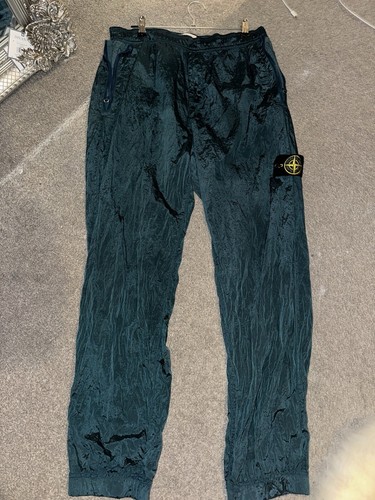 Stone island nylon cargo pants - island,