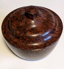 Art Deco Small  Catalin Phenolic Bakelite Lidded Pot