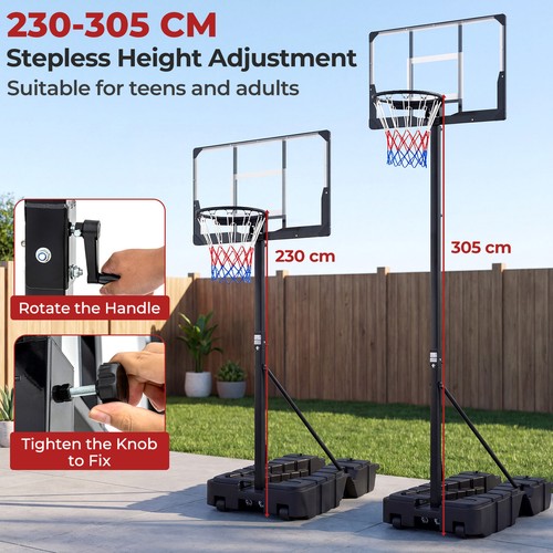 Adjustable basketball stand - adjustable,