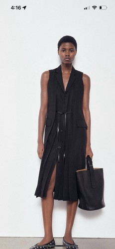 Zara womans vest dress - womans,