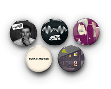 Arctic Monkeys Pin Badge Set