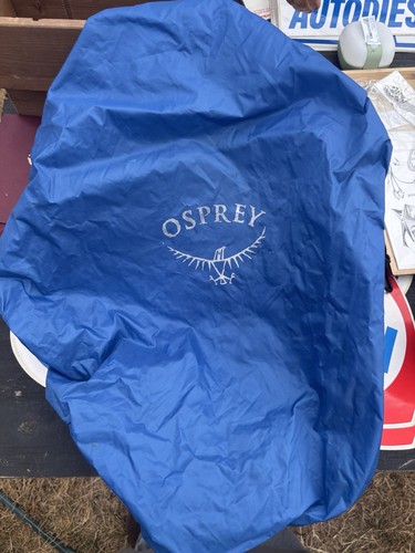 Osprey blue rucksack - osprey, cover