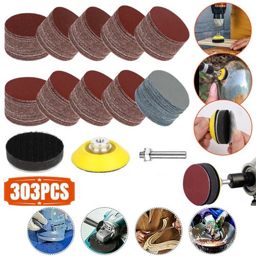 300pcs sanding discs pad - 300pcs,