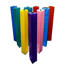 6ft Rugby Post Protectors [Red