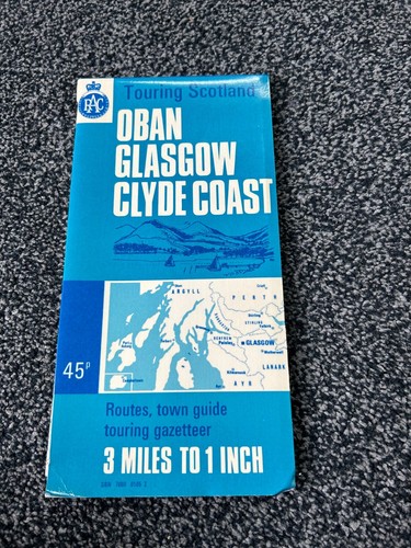 Vintage map rac - vintage, touring