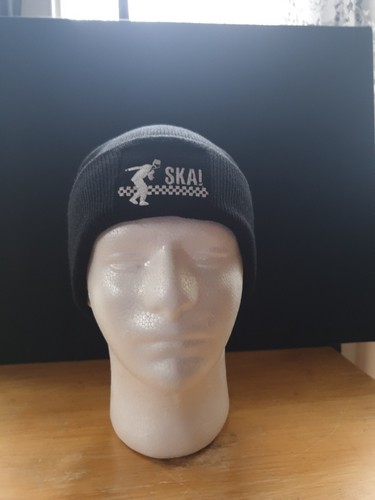 Ska man black wool - ska, beanie
