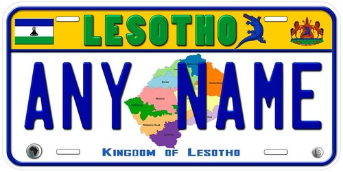 Lesotho custom personalized - lesotho,