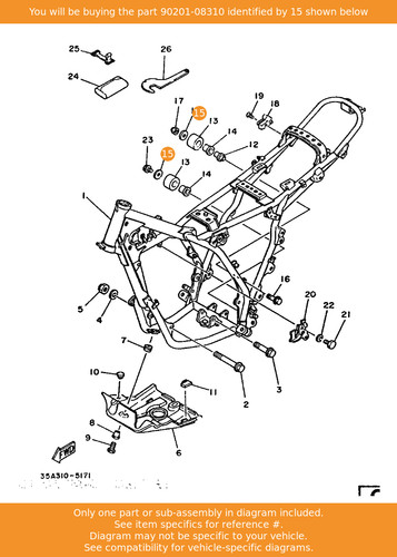 Yamaha washer plate - washer,,