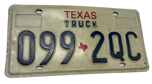 Vintage license plate texas - license,