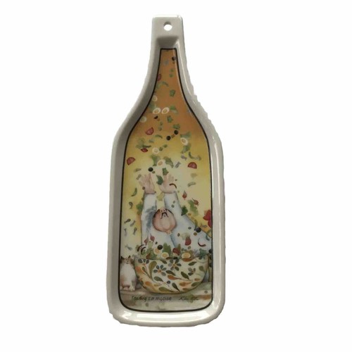 Counterart ceramic wine bottle - wine,