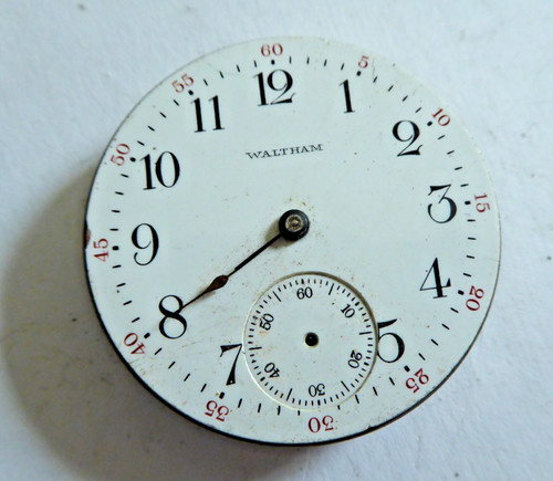 Antique waltham pocket - waltham,