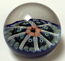 Antique Scottish Glass 8 Spoke Paperweight ? Strathearn