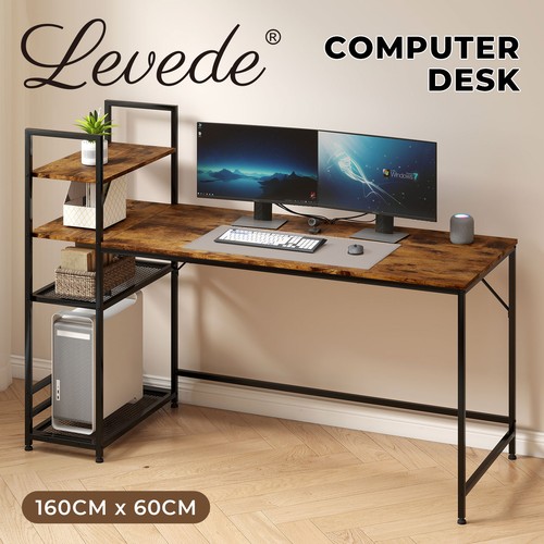 Levede computer desk study - computer,