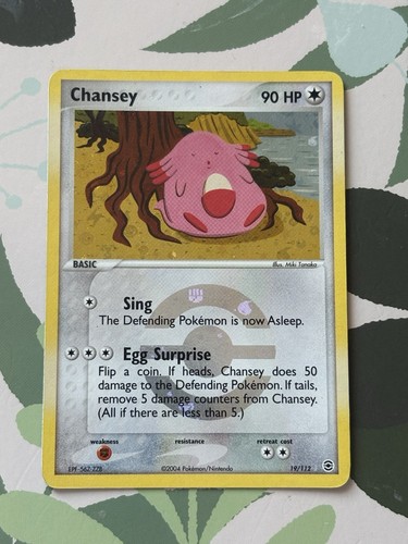 Chansey reverse holo - reverse,