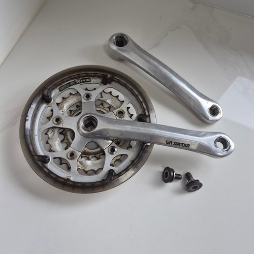 Suntour triple crankset 3x8 - suntour,