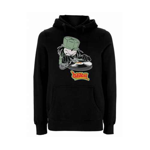 Dready front print hood - dj,