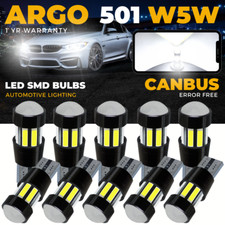 T10 501 LED WHITE CAR BULBS