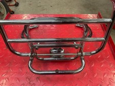 vespa gts 125 Rear Luggage Rack In Chrome Spring Up Type
