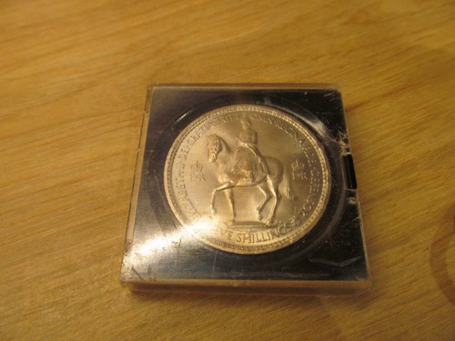 Five shilling coin 1953 - shilling, coin..