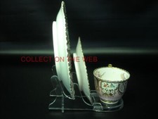 ONE of - CUP SAUCER & PLATE Trio Display Stand See extra photos showing display