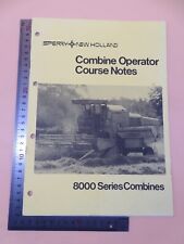Sperry New Holland Combine