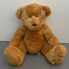 House Of Fraser Year 2006 Golden Brown Teddy Bear Plush Soft Toy Russ Berrie