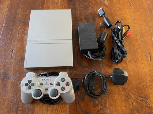 Sony playstation ps2 silver - ps2,