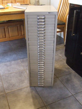 vintage metal tool cabinet 30 draw tool cabinet