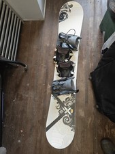 Burton Custom Snowboard 160 with Flow Bindings